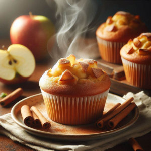 Hot Apple Muffins