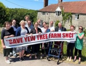 Yew tree farm Bristol protest